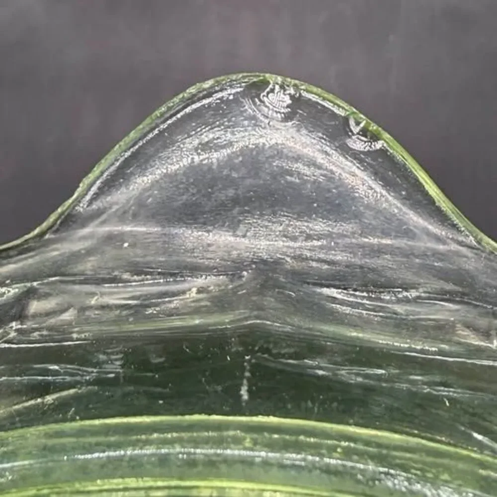 Vintage Uranium Glass Citrus Juicer Reamer